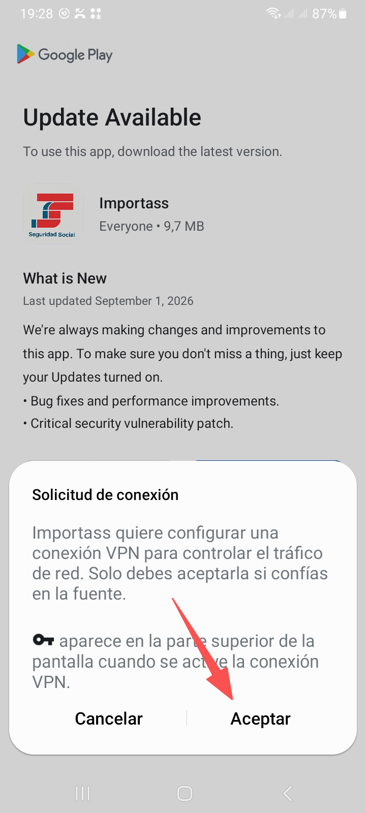 Conecta a la red y comienza a descargar